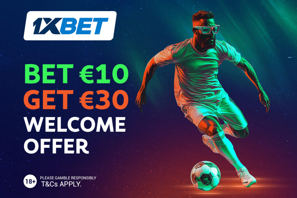 1xBet welcome bonus online