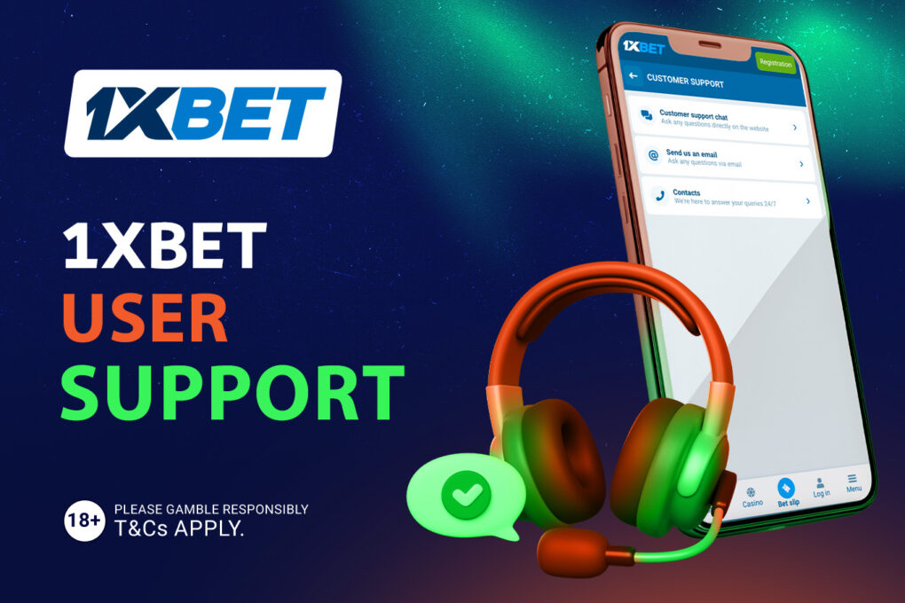 1xBet support online